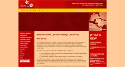 Desktop Screenshot of leicestermasayalink.org.uk