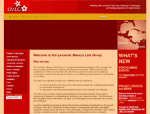 Tablet Screenshot of leicestermasayalink.org.uk
